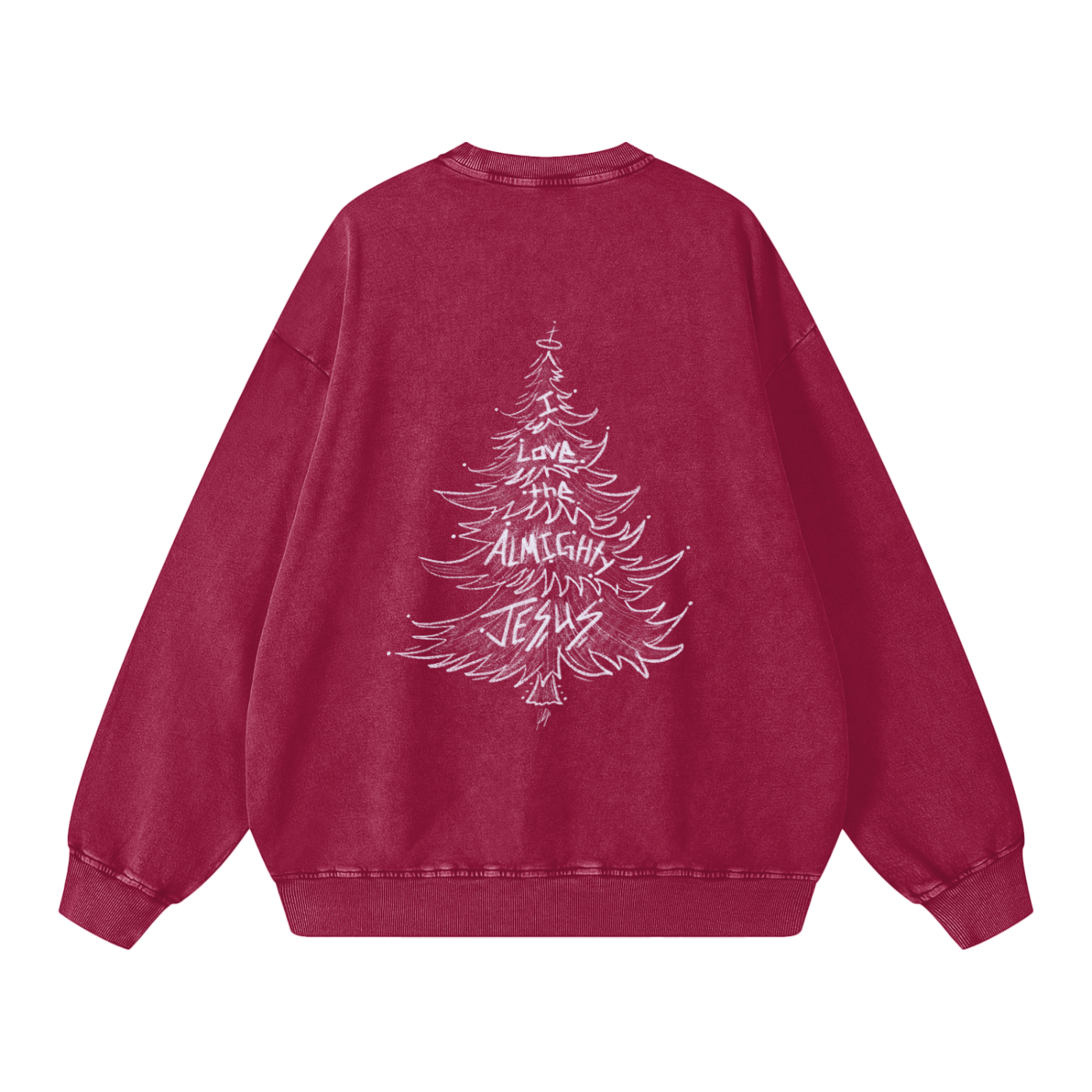 Almighty Jesus Oversized Sweater