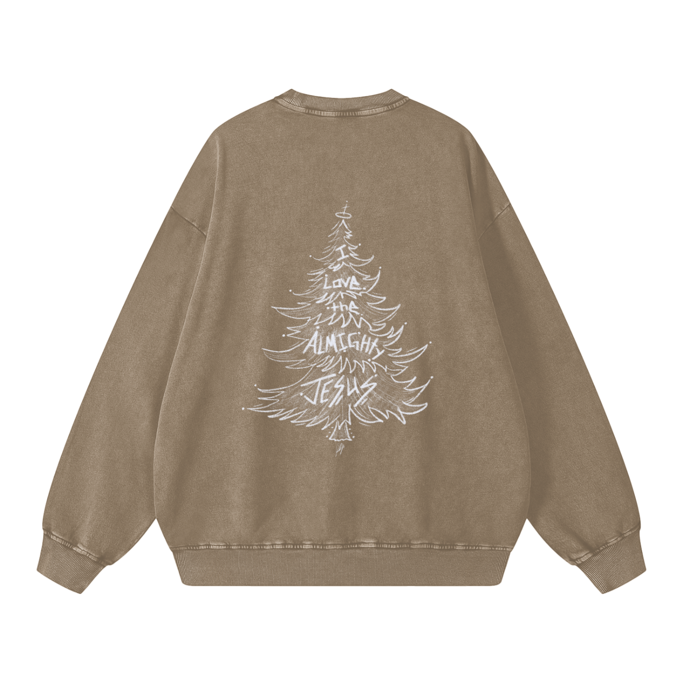 Almighty Jesus Oversized Sweater