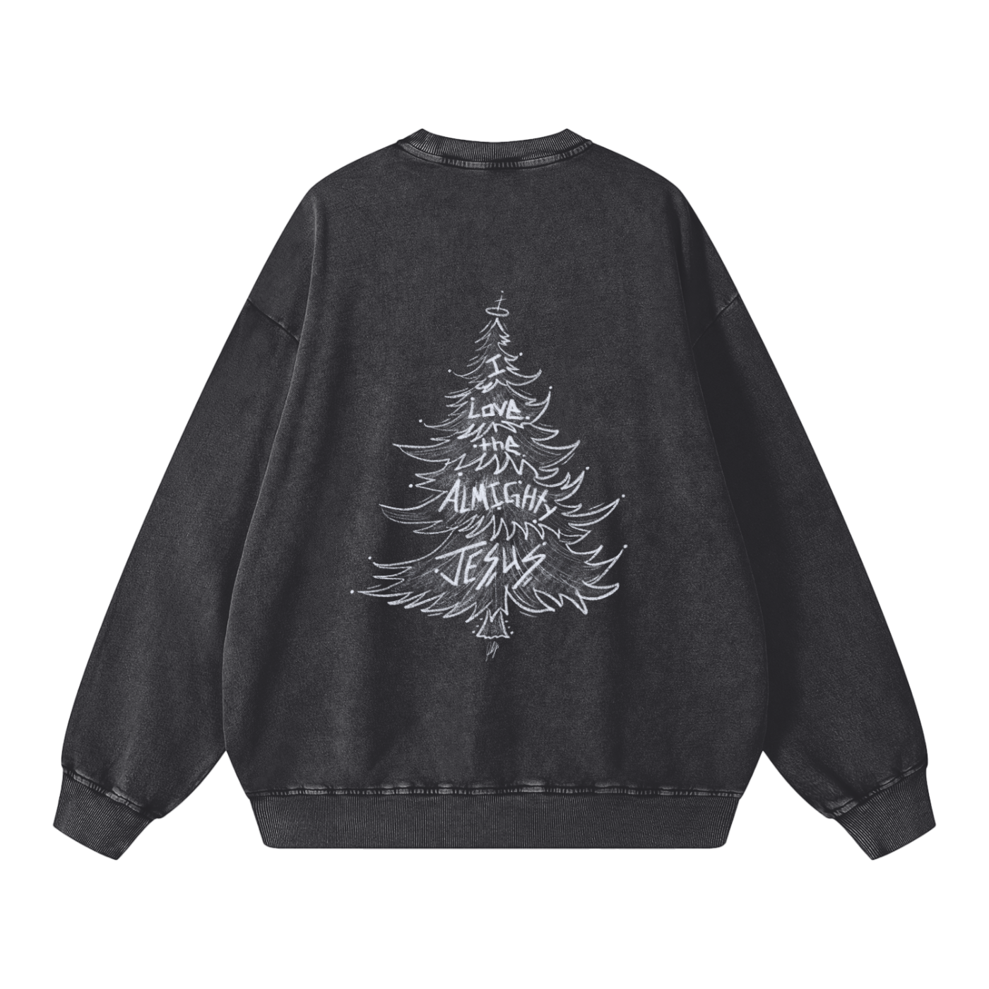 Almighty Jesus Oversized Sweater