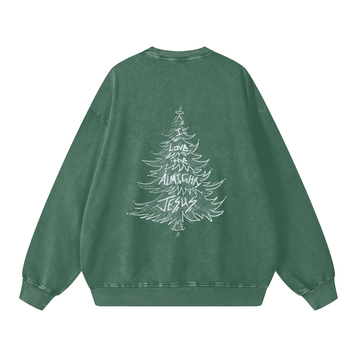 Almighty Jesus Oversized Sweater